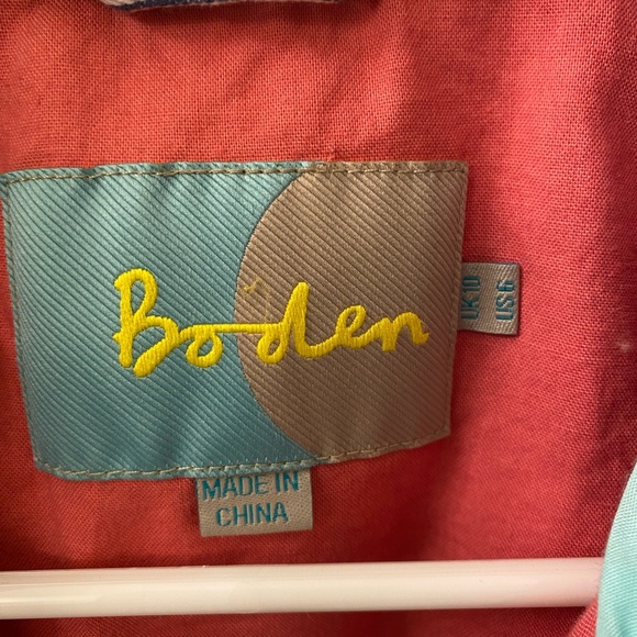 Blue Striped women’s Jacket by Boden size 6 - Picture 4 of 7